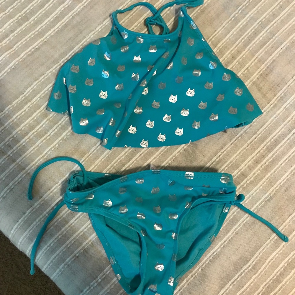 Justice 2 piece swimsuit